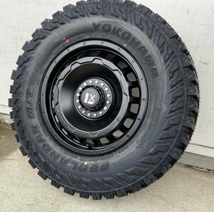 おすすめオフロード系タイヤ付4本セット シエラ LEXXEL SwaGGer ヨコハマ ジオランダー MT 215/70R16 ジムニー シエラ