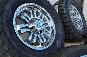 メッキ Balano サーフ プラド FJ サバーバン タホ Ｈ3 ハイラックス 17インチ BF マッドテレーン KM3 285/70R17 265/70R17 クローム