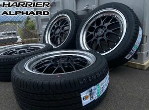 ヴェルファイア RAV4 19インチ 8.5J 特選タイヤ 245/40R19 タイヤホイールセット 新品4本