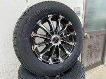 車検対応 200系ハイエース レジアスエース タイヤホイールセット Bounty Collection BD12 16インチ SAILUN VX1 215/65R16_画像2