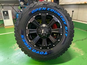 車検対応 TOYO オープンカントリー RT 215/65R16 タイヤホイールセット 16インチ ハイエース レジアスエース LEXXEL DeathRock