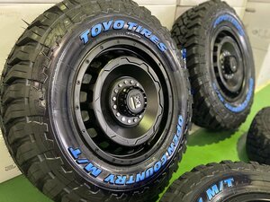 TOYO オープンカントリーMT 225/75R16 ホワイトレター JIMNY ジムニー シエラ JB74 タイヤホイール 16インチ SwaGGer