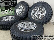 純正車高OK タイヤホイール Jeep ラングラー JK JL ヨコハマ ジオランダー G003 265/70R17 285/70R17 Balano 17インチ_画像4