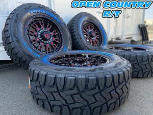 背面用付き 5本セット Jeep ラングラー JK JL タイヤホイールセット PreDator トーヨー オープンカントリー RT 265/70R17 285/70R17 1台分