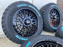 アメ車 エスカレード タホ サバーバン タイヤホイール 18インチ 285/60R18 MONSTA MUDWARRIOR ホワイトレター LEXXEL PreDator_画像5