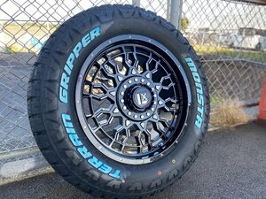 LEXXEL PreDator ジープ ラングラー JK JL タイヤホイールセット MONSTA TERRAIN GRIPPER 265/70R17 285/70R17 新品4本セット