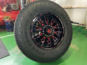 TOYO オープンカントリー AT3 245/65R17 or 235/65R17 or 225/65R17 タイヤホイールセット RAV4 CX8 デリカ PreDator 1台分