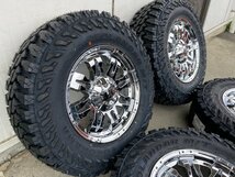 Jeep ラングラー JK JL 希少カラー クロームメッキ Balano 17インチ ヨコハマ ジオランダー G003 265/70R17 285/70R17_画像7