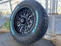 LEXXEL PreDator 18インチ 150系プラド TZ-G ハイラックス ブラックラリー タイヤホイールセット MONSTA TERRAINGRIPPER 265/60R18_画像4