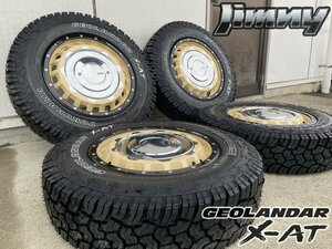 ジムニー JB64 JB23 JA12 JA11 タイヤホイール ヨコハマ X-AT 195R16 SwaGGer 新品4本セット 16インチ ホワイトレター