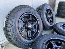 120 150 プラド ハイラックス ハマー H3 FJクルーザー 新品4本セット ヨコハマ ジオランダー X-AT 265/70R17 265/65R17 17インチ OutLaw_画像7