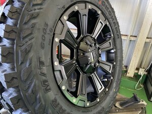 ハイエース レジアスエース LEXXEL DeathRock ヨコハマ ジオランダー MT G003 215/70R16 タイヤホイール16インチ 新品4本セット