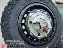 ジムニー JB64 JB23 JA LEXXEL SwaGGer Old ヨコハマ ジオランダー MT G003 185/85R16 195R16 215/70R16 タイヤホイールセット 16インチ_画像6