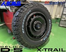 デリカD5 エクストレイル CX5 タイヤホイール 16インチ SwaGGer BFGoodrich オールテレーン KO2 215/70R16 ホワイトレター 人気商品_画像2