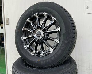 車検対応品 200系ハイエース レジアスエース タイヤホイールセット Bounty Collection BD12 16インチ SAILUN VX1 215/65R16