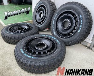 ジムニー JB23 JB64 SwaGGer スワッガー マットブラック 175/80R16 NANKANG ナンカン ホワイトレター