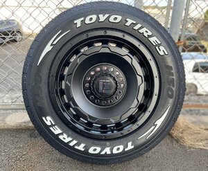 LEXXEL SwaGGer ハイエース レジアスエース 車検対応タイヤホイールセット TOYO H30 215/65R16 16インチ 4本セット 1台分