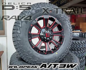 LEXXEL DeathRock デリカD5 RAV4 エクストレイル CX5 16インチ ファルケン WILDEPEAK A/T03W 225/75R16 235/70R16