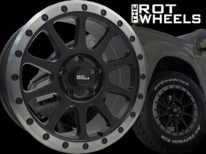 マッド ホワイトレター THE ROT WHEELS RO401 CX5 デリカD5 エクストレイル CH-R アウトランダー 16インチ MUDSTAR Radial M/T 215/70R16