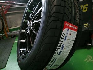 ハイエース 200系 車検対応 タイヤホイール 18インチ BD12 ナンカン CW20 225/50R18 新品4本セット