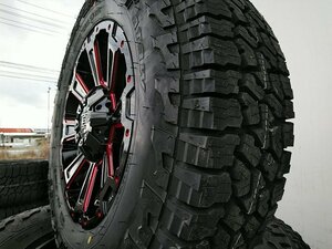 デリカD5 RAV4 エクストレイル CX5 タイヤホイール 新品4本セット 16インチ DeathRock 225/75R16 235/70R16 ファルケン WILDPEAK A/T03W