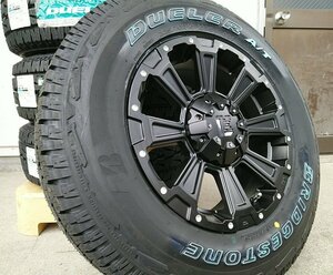 アウトランダー CX-5 16インチ タイヤホイール 新品4本セット DeathRock ブリヂストン DUELER A/T 001 225/70R16