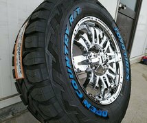 TOYO オープンカントリーRT 265/65R17 サーフ ハイラックス プラド タイヤホイールセット 17インチ Balano メッキ 新品4本セット_画像3