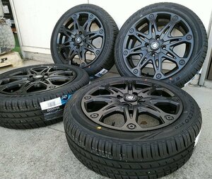 NBOX デイズ ek スペーシア ワゴンR ウェイクムーブ タント タイヤホイール SAILUN 165/55R15 新品4本set 15インチ MUD-X