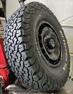 95プラド ナロー 標準ボディー用 BF Goodrich ALLTERRAIN KO2 235/85R16 新品タイヤホイールセット ホワイトレター　人気　16インチ