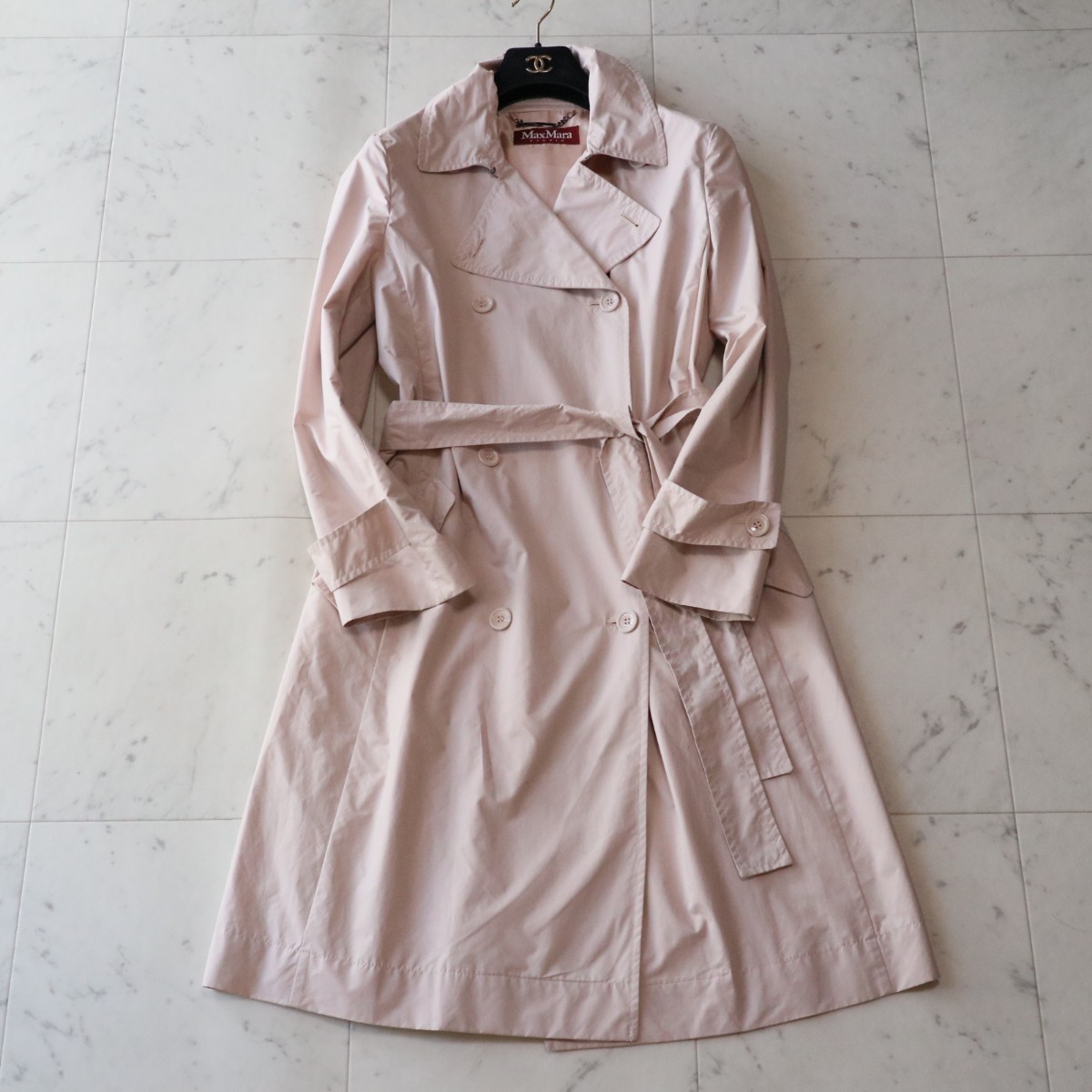 マックスマーラ Max Mara WEEKEND LINEレザー中綿ロングコート 1年間保証付 マックスマーラ Max Mara WEEKEND LINEレザー中綿ロングコート ロングコート