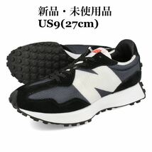 New Balance ニューバランス MS327 BC ブラック メンズ スニーカー US9_画像1