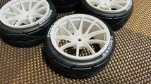 1/10 MSTホイールG25オフセット+5&TOYOタイヤセット未使用ドリフト・オンロード_画像3