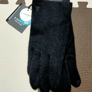 ランバンコレクション ジャージ手袋カシミアグローブ スマホタッチパネル対応 女性、婦人、レディースの画像6