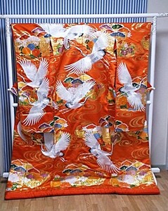 お豪華!!色打掛 美品 中古　お安くどうぞ (12)