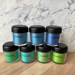 M・A・C マック ピグメント 08 69 73 77 79 80 82 7個セット レジン ボディメイク ネイル