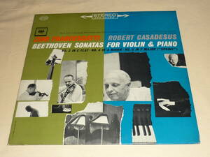 Beethoven Sonatas For Violin & Piano,No.3 In E♭,No.4 In A Minor,No.5 In F/Zino Francescatti/Robert Casadesus～US/1963年/MS 6427