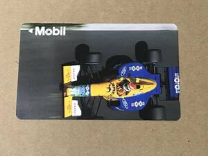 新品未使用 Mobil モービル 50度数 テレホンカード テレカ F1 フォーミュラ CAMEL ネルソンピケ フォード オートポリス モータースポーツ