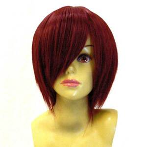 * sale * free shipping * immediate payment possibility * prompt decision * full wig Short Bob wine red L3