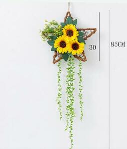  new goods * beautiful * hand made * lease * sunflower artificial flower * wall decoration * entranceway *. shop decoration * party *