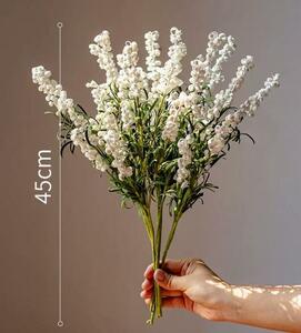 * lavender artificial flower *10 pcs set * ornament * length approximately 45cm* white 