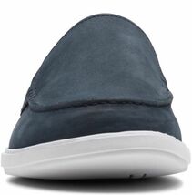 送料無料 CLARKS 29cm スニーカー 軽量 ネイビー ヌバック レザー カジュアル スリッポン ビジネス サンダル ブーツ マウンテン XXX38_画像7