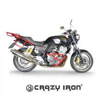 CB400SF VTEC REVO エンジンガード クラッシュバー ホンダ CRAZY IRON　マットブラック_画像6