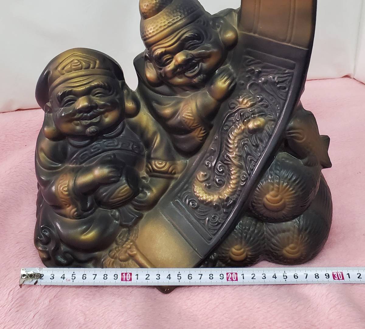 中古恵比寿大黒置物アンティーク焼物レトロ骨董品- JChere雅虎拍卖代购