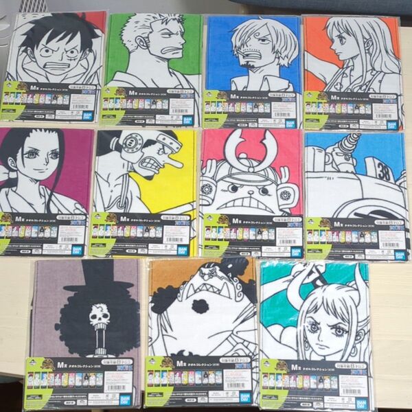 一番くじ ワンピース vol.100 ANNIVERSARY M賞 タオルコレクション 全11種