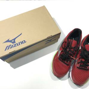 1円スタート 美品 中古品 MIZUNO Wave Rider 17 J1GC140302 ミズノ ウェーブライダー 17 メンズ ランニングシューズ 26.5cm の画像1