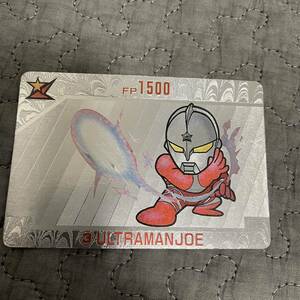 ウルトラマン倶楽部　カードダス バンプレスト　パンプレカード　ウルトラマンジョー　ULTRAMANJOE