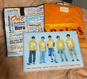 嵐 Tシャツ、エコバッグ、クリアファイル3点セット