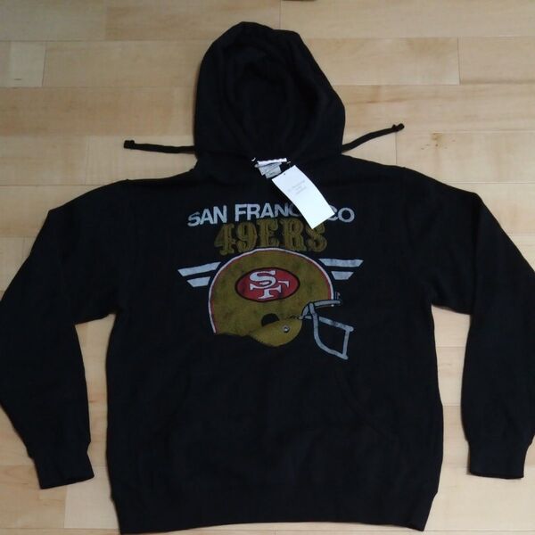 未使用品 NFL サンフランシスコ 49ers スウェット パーカー