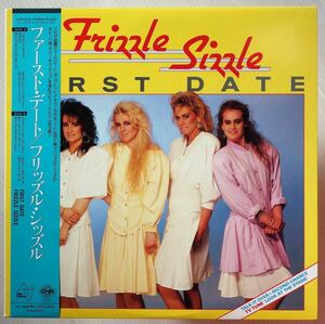 希少 帯付 美盤 LP フリッズル・シッズル FRIZZLE SIZZLE ファースト・デート FIRST DATE HI-NRG ハイエナジー C28Y0272