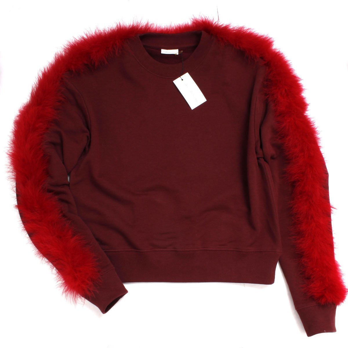 タグ付・新品 DRIES VAN NOTEN フェザートリミングスウェットパンツ